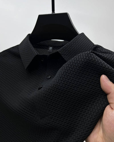 Leon |  Luxe Heren Polo-Shirt met knopen