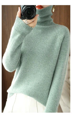 Christina - SOFTWARM Kuscheliger Strickpullover aus Kaschmir