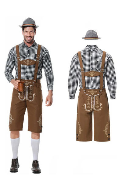 Bavarian Lederhosen voor Mannen - Ziggy