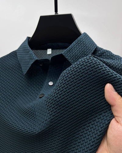 Leon |  Luxe Heren Polo-Shirt met knopen