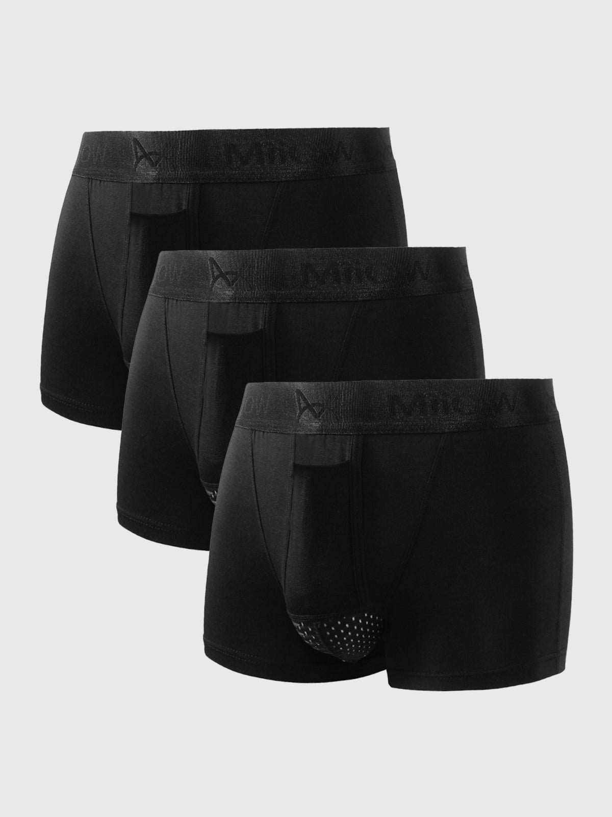 Aanbod 3 Pakjes M's Dual Pouch Boxers