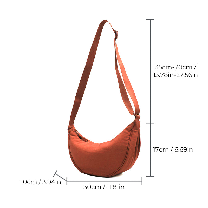 Arabela - Half Moon Crossbody Bag