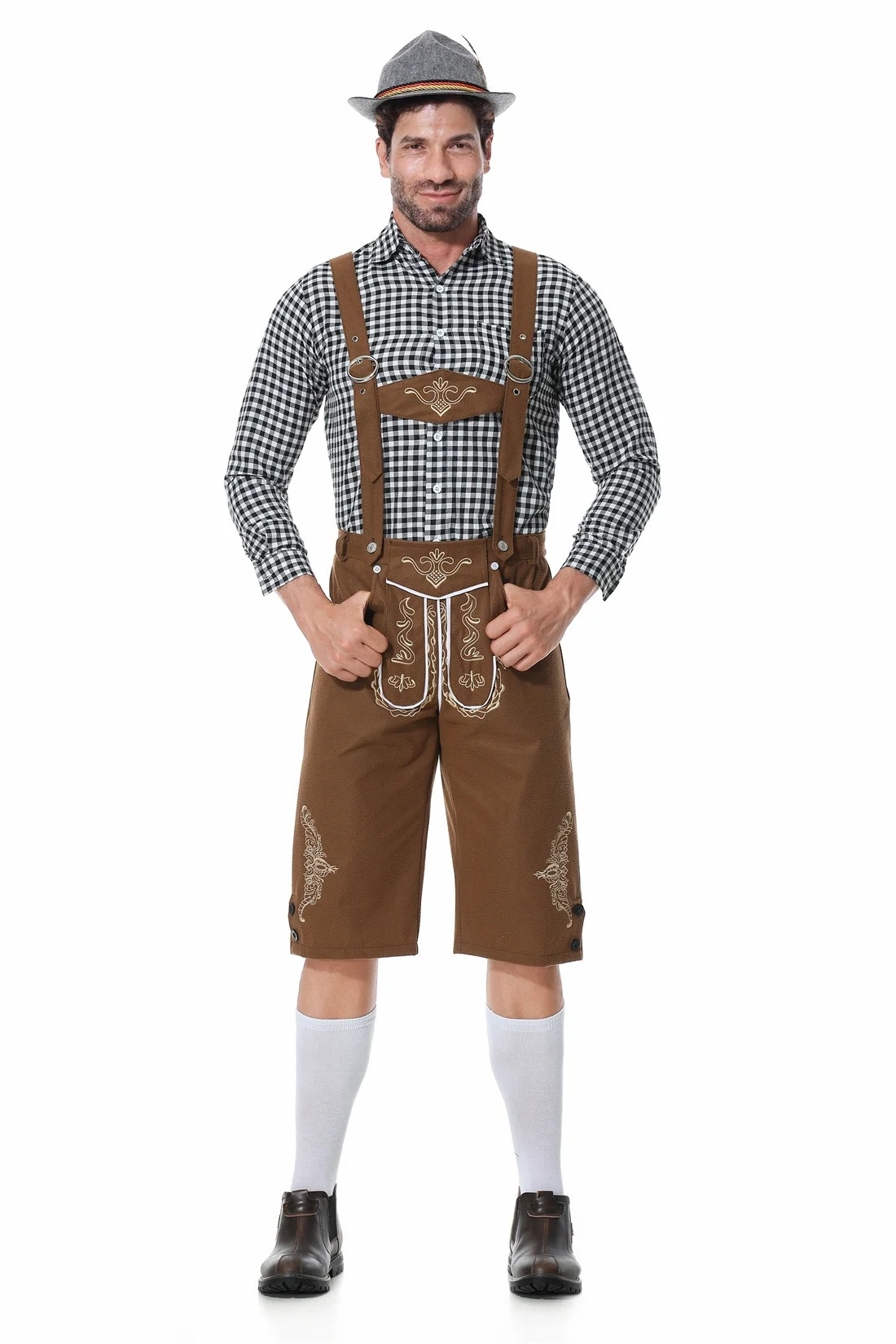 Bavarian Lederhosen voor Mannen - Ziggy