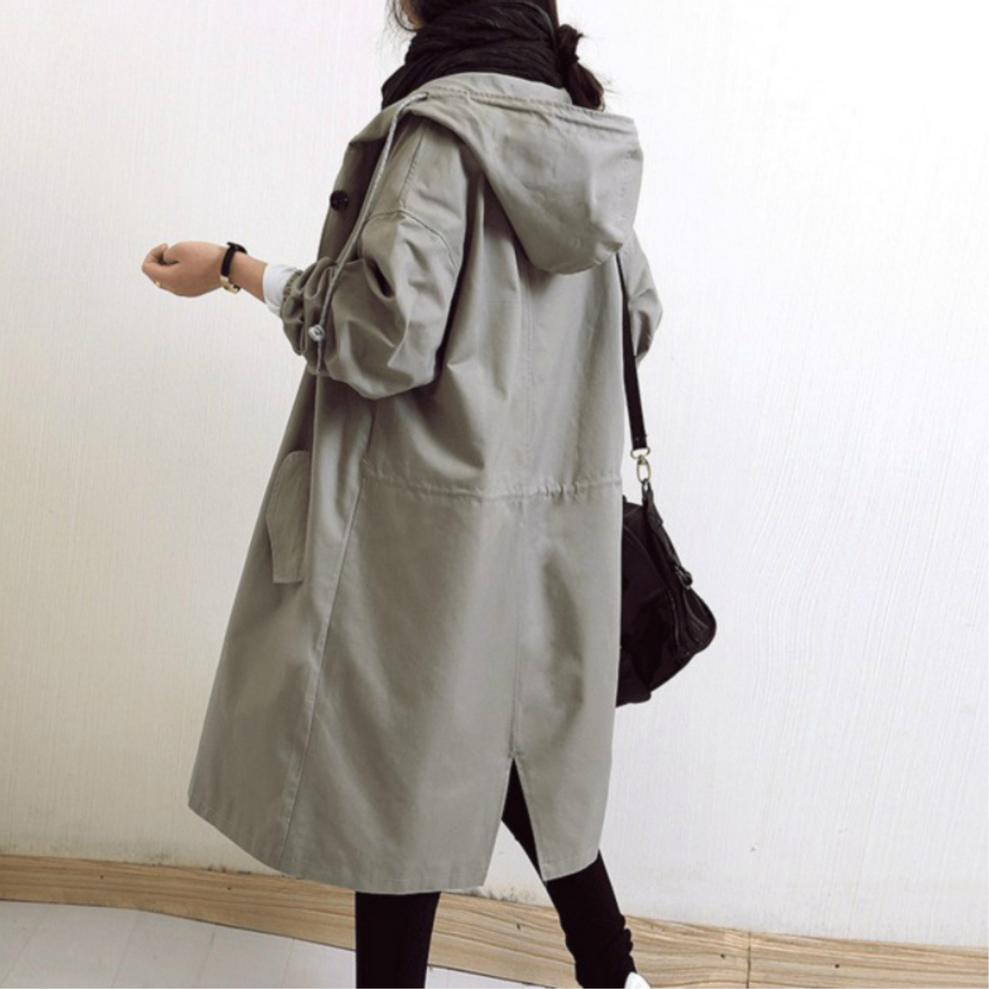 VELANORA Wind- en Waterdichte Dames Trenchcoat