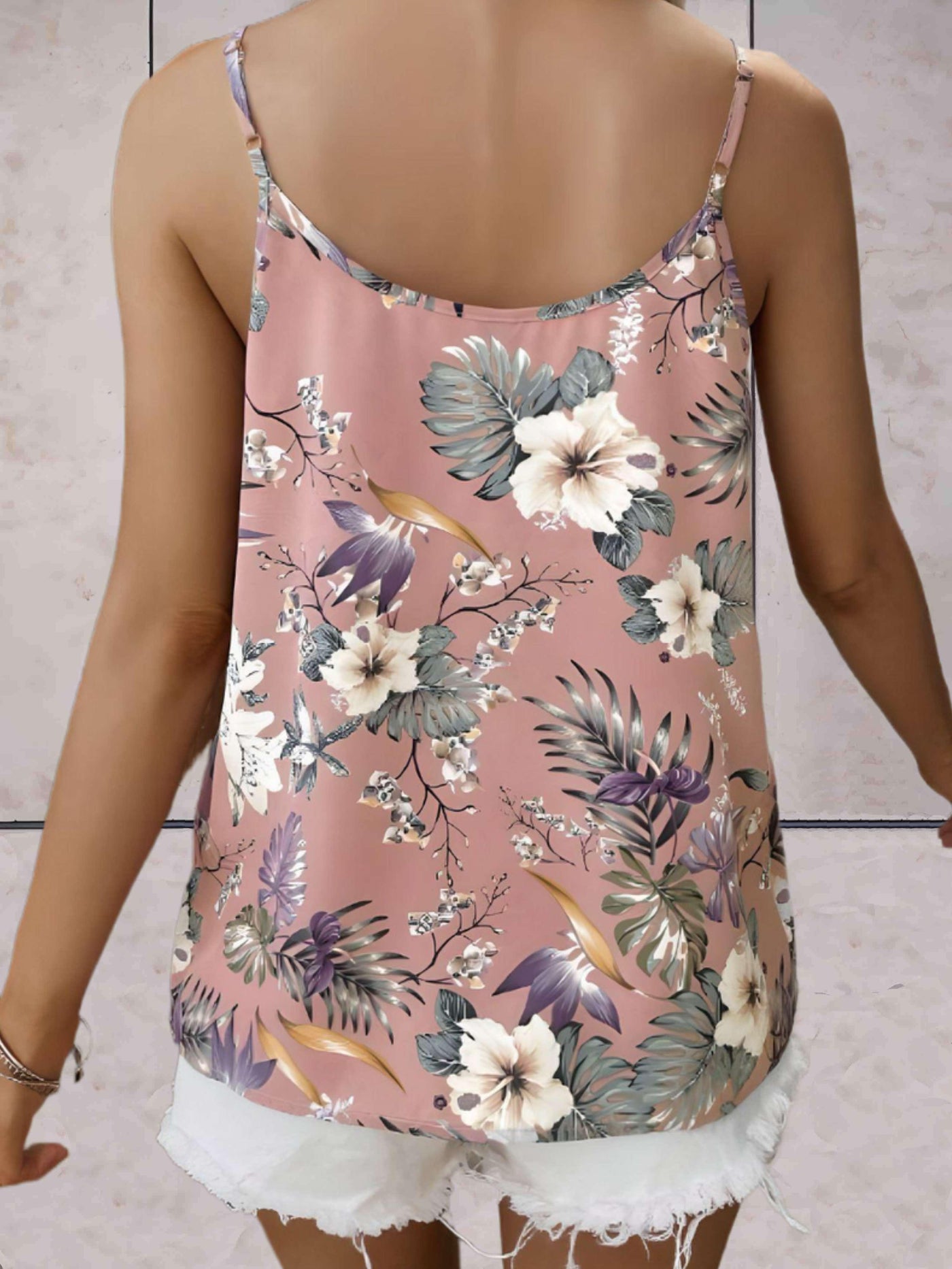 Cendy - Luchtige Bloemen Dames Top