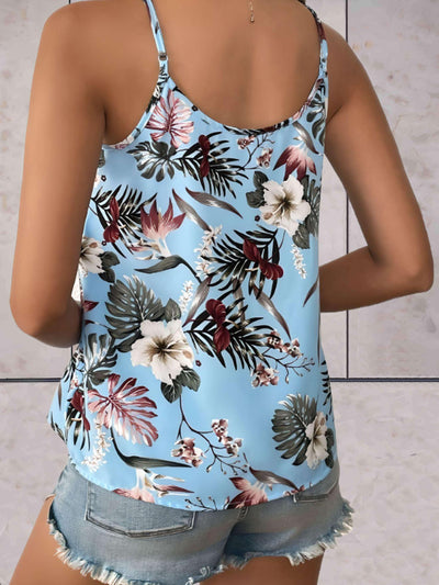 Cendy - Luchtige Bloemen Dames Top