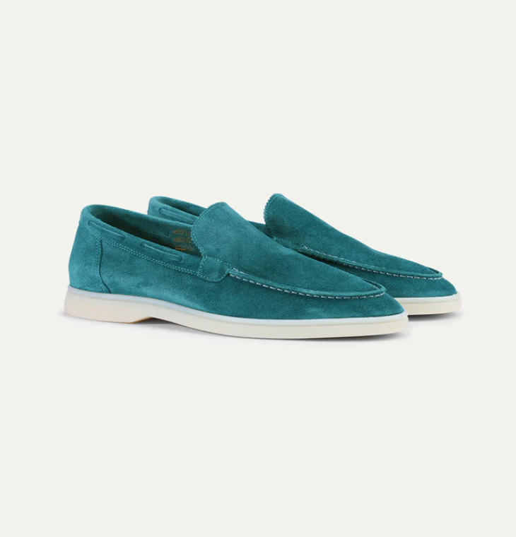 James - Luxe comfortabele heren suéde loafers