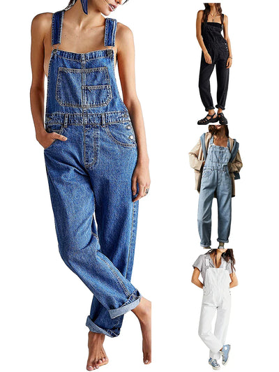 Zara Denim Jumpsuit voor Zomerse Casual Chic