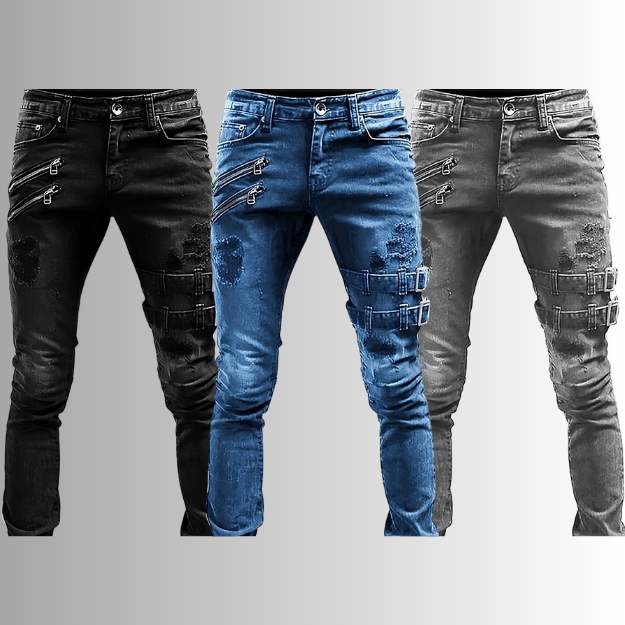 LuxeLine Denim Jeans