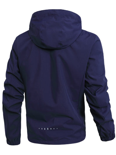 Levi - Casual wind-en waterdichte outdoor heren jas met capuchon