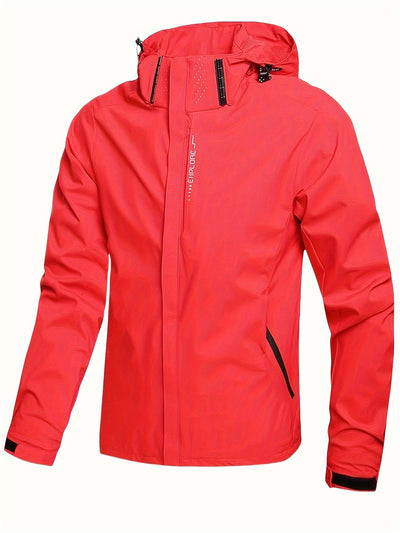 Levi - Casual wind-en waterdichte outdoor heren jas met capuchon