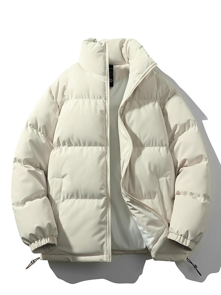 Hugo - Stijlvolle gewatteerde oversized puffer heren jas