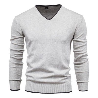 Vardi Dante™ Heren Trui | Slim Fit Sweater met V-Neck