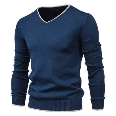 Vardi Dante™ Heren Trui | Slim Fit Sweater met V-Neck