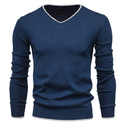 Vardi Dante™ Heren Trui | Slim Fit Sweater met V-Neck