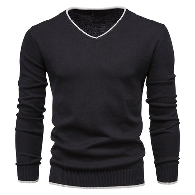 Vardi Dante™ Heren Trui | Slim Fit Sweater met V-Neck