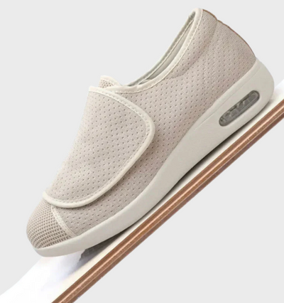 Genie - gemakkelijk te dragen, antislip, extra brede orthopedische sneakers voor dames