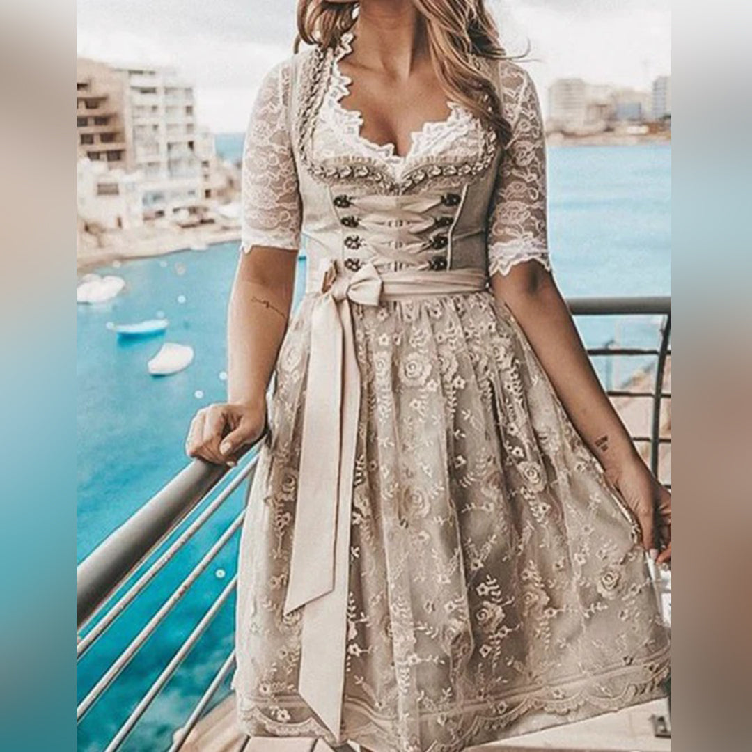 Traditionele Dirndl Jurk - Ximena