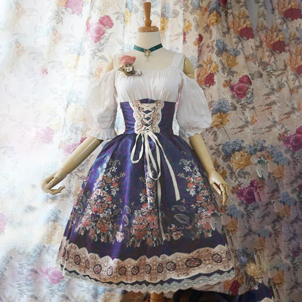 Betoverende Oktoberfest Dirndl Jurk