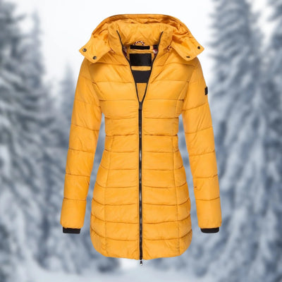 Waterdichte halflange winterjas voor dames - Garin