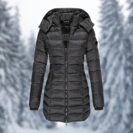 Waterdichte halflange winterjas voor dames - Garin