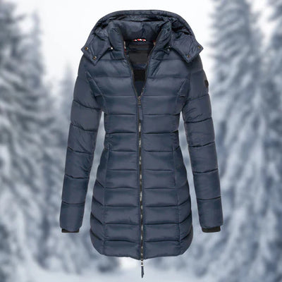 Waterdichte halflange winterjas voor dames - Garin