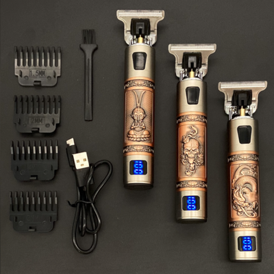 Vardi Skull Vintage Trimmer™ | De Barber Trend van dit jaar! - Oplaadbaar incl. Opzetstukken