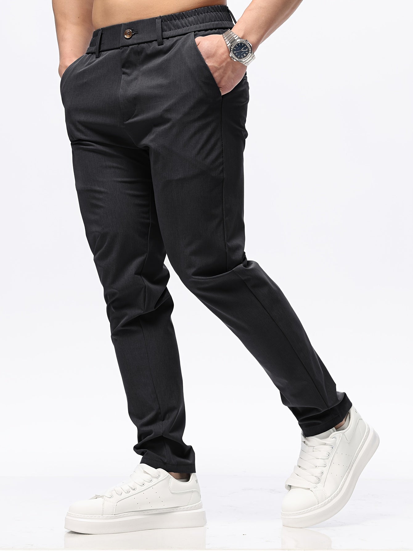 Trendy Slim Fit Broek voor Heren