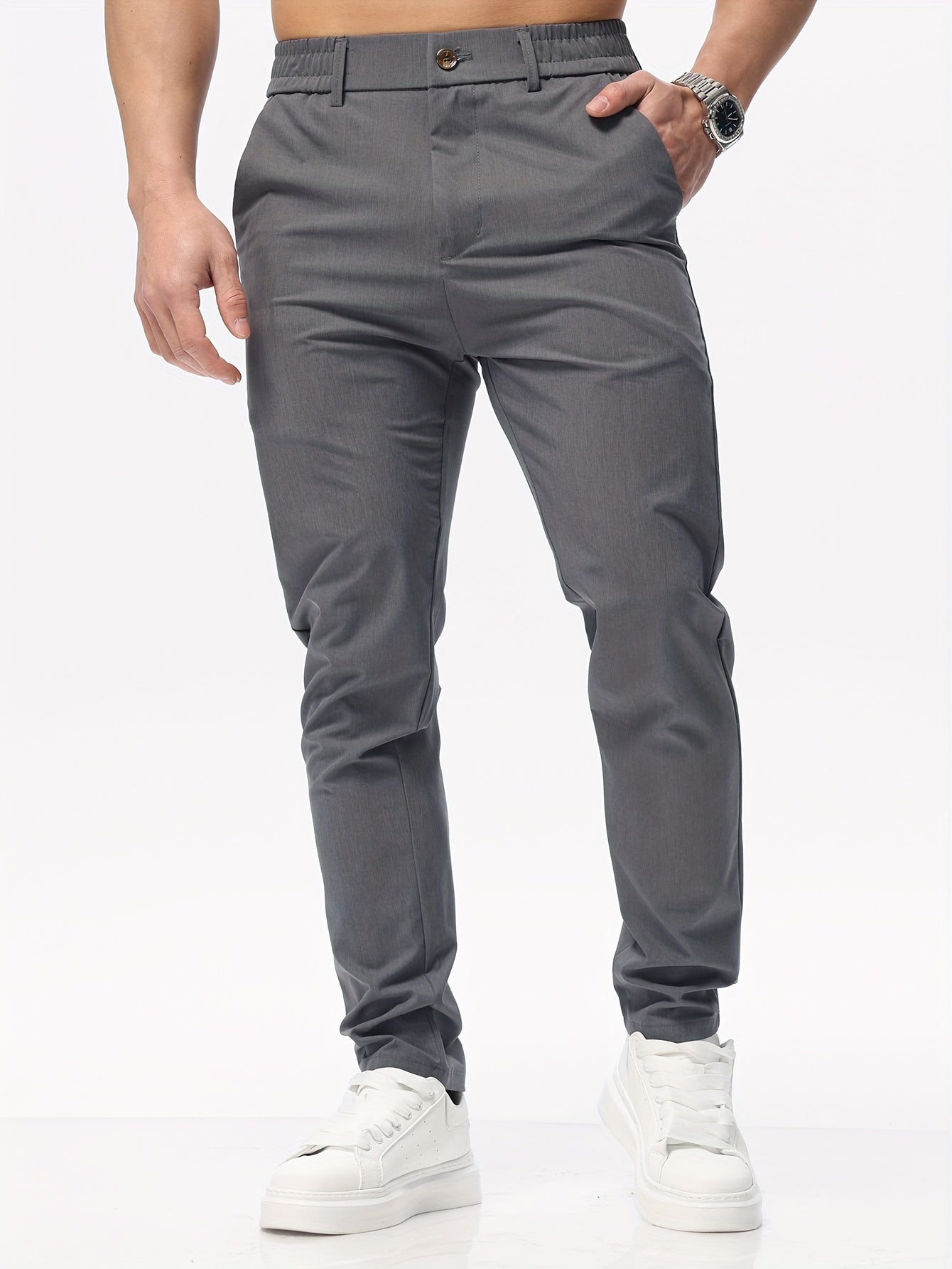 Trendy Slim Fit Broek voor Heren