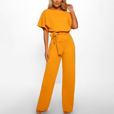 Lia | Jumpsuit met Strikceintuur