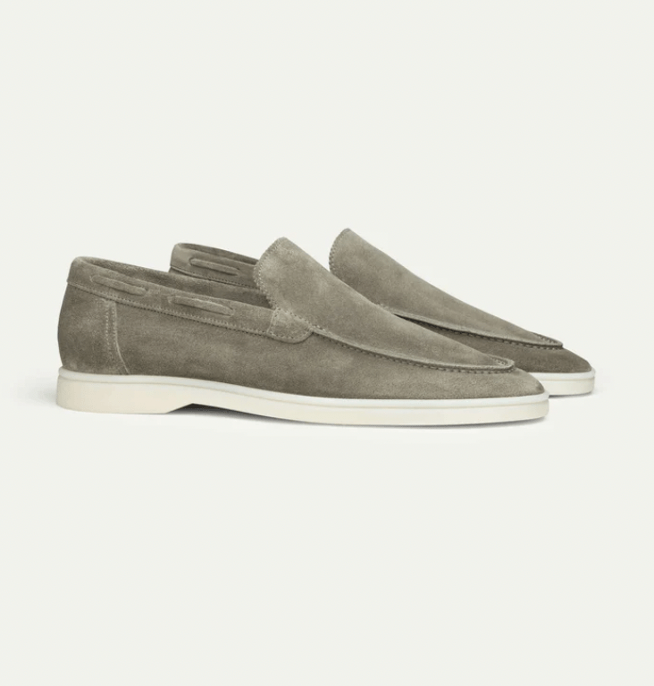 James - Comfortabele suéde loafers - Felesty