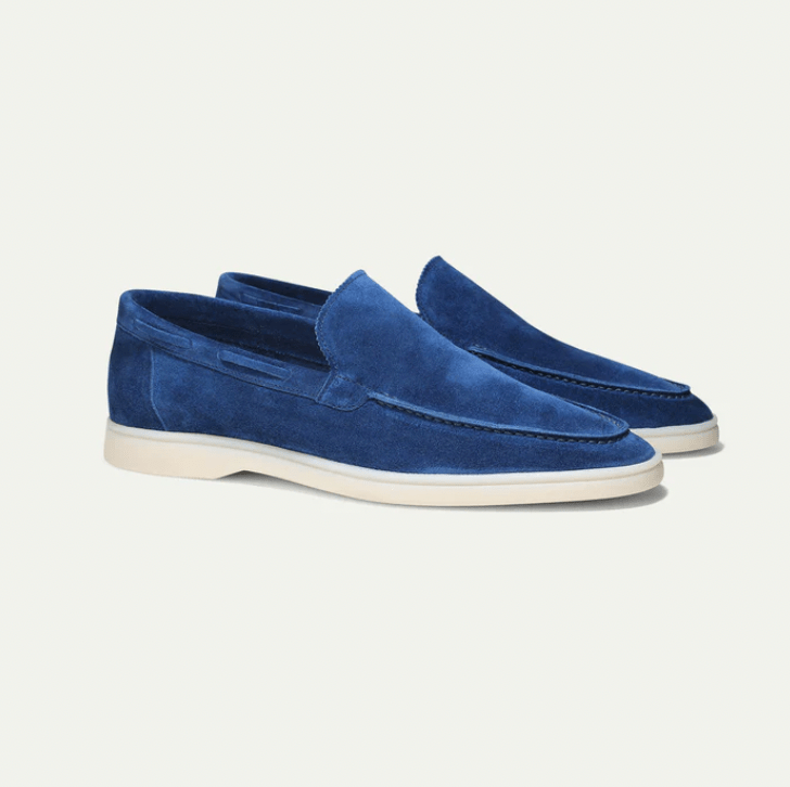 James - Luxe comfortabele heren suéde loafers