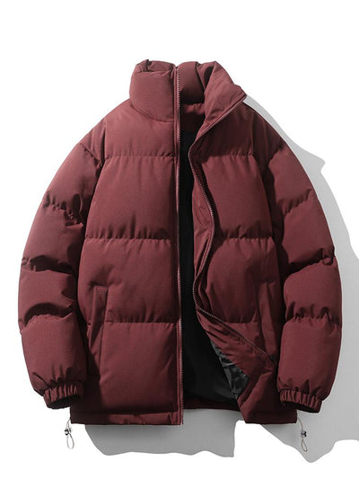 Hugo - Stijlvolle gewatteerde oversized puffer heren jas