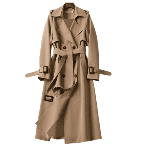 Liselot - Trenchcoat met reverskraag voor Dames - Felesty