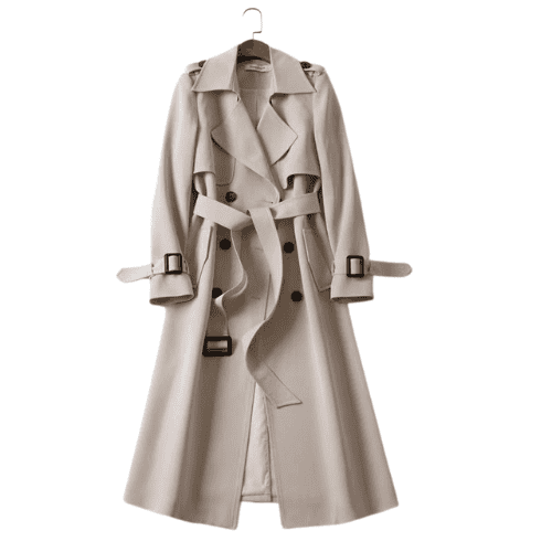 Liselot - Stijlvolle dames trenchcoat met reverskraag