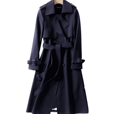 Liselot - Stijlvolle dames trenchcoat met reverskraag