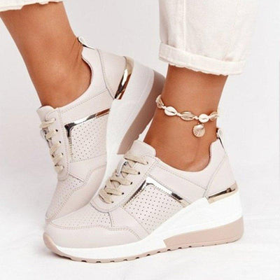 Lovela | Dames Sneakers - Grijs - #Calora#