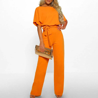 Selena - Elegante jumpsuit met tailleband