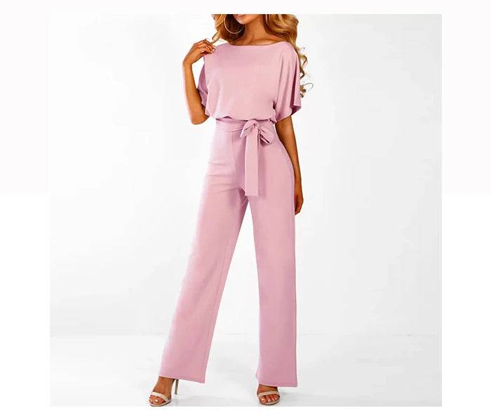 Selena - Elegante jumpsuit met tailleband