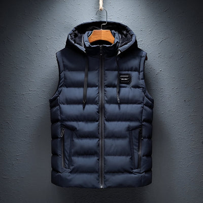 Hoodie-bodywarmer voor mannen